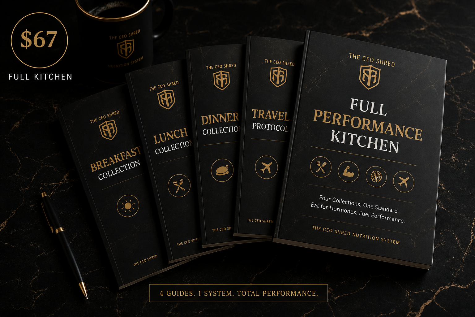 The CEO Shred Full Performance Kitchen — 4 collections