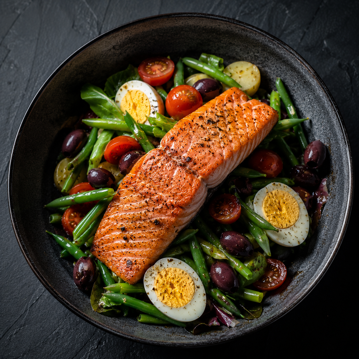 Salmon Niçoise Salad